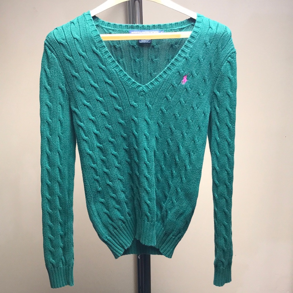 Women’s polo sweater